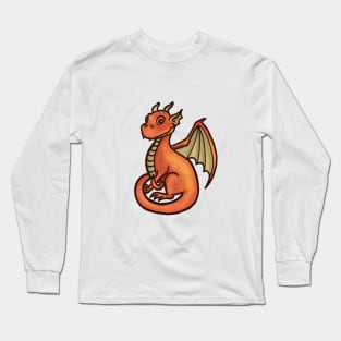 Dragon Illustration Long Sleeve T-Shirt